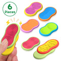 6Piece Magnetic Slider Fidget Toy Set Focus Aid