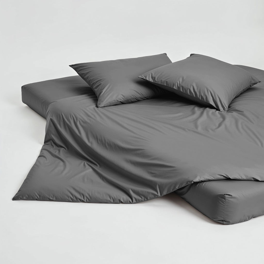 Australian Cotton Sateen Duvet Cover in Stripe and Solid - Image 34