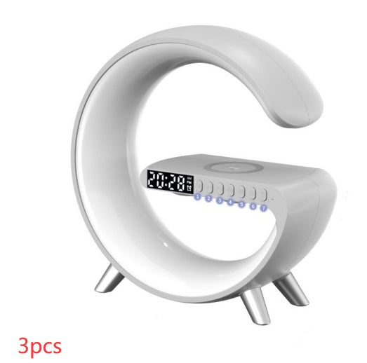 G-Shaped LED Intelligent Lamp with Wireless Charger & Bluetooth Speaker