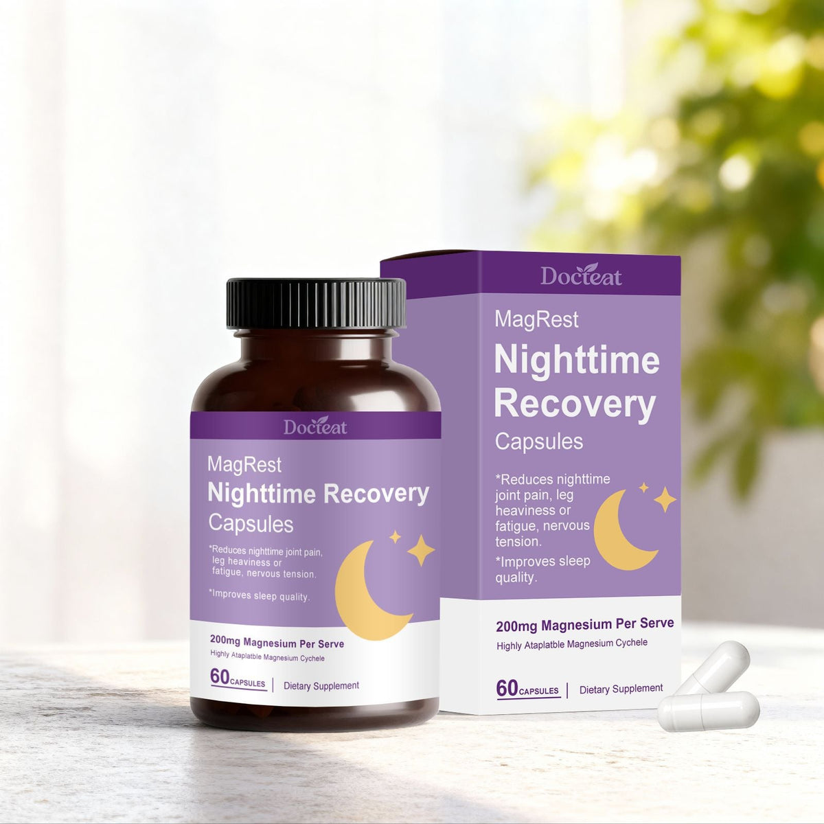 Nighttime Recovery Support Capsules