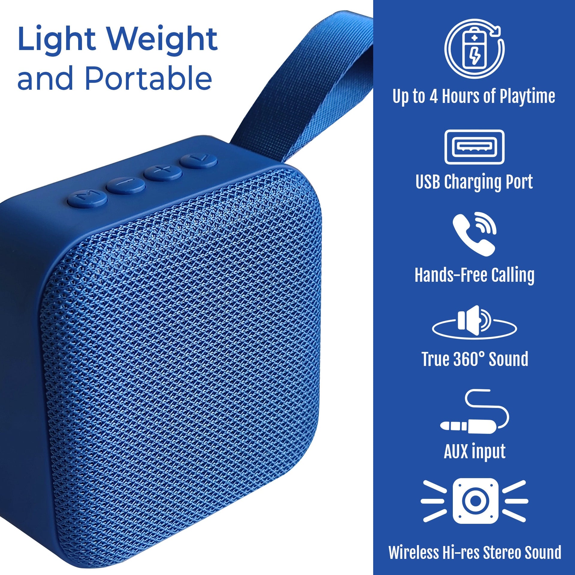 Wireless Earbud and Portable Surround Sound Speaker Bundle - Image 3