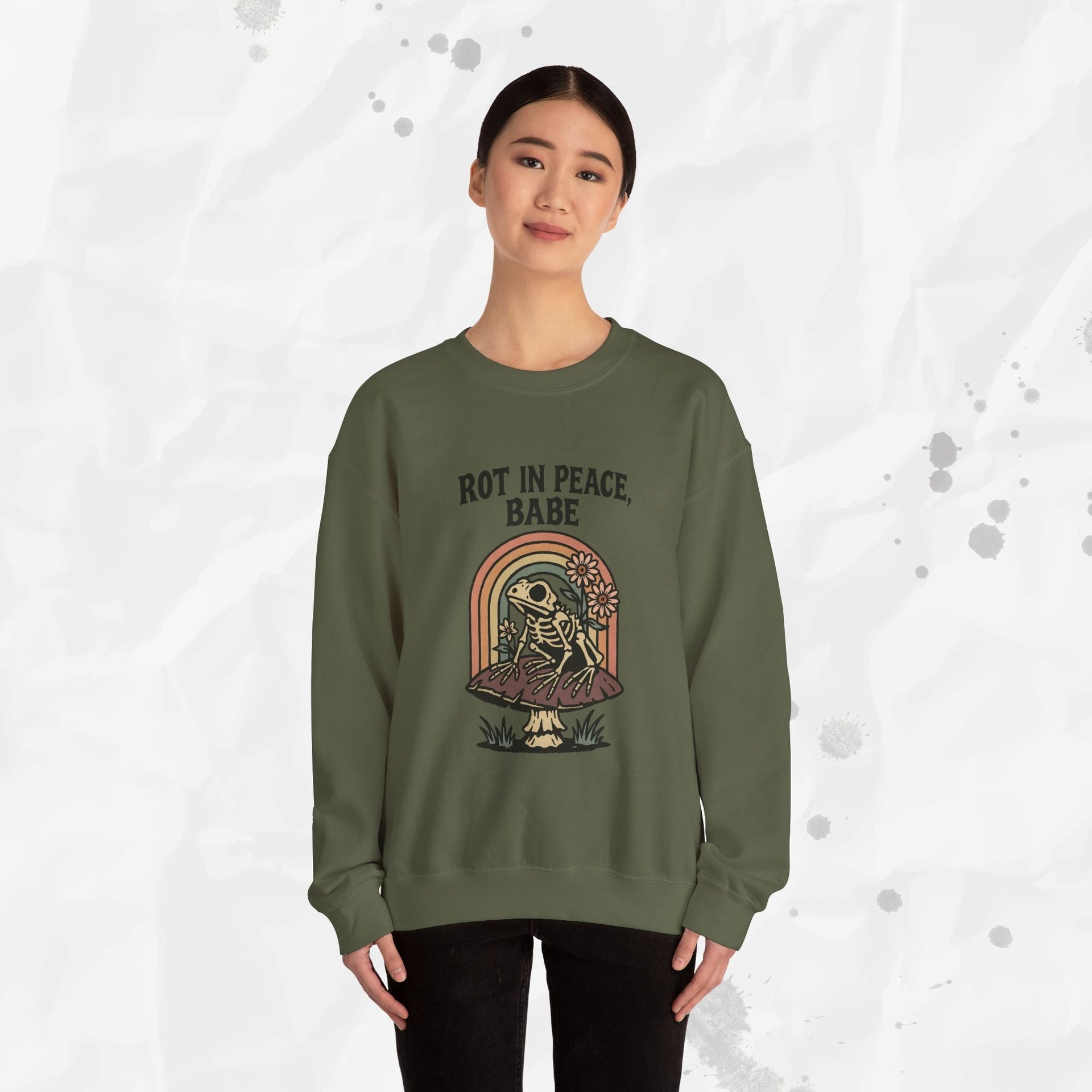 Rot in Peace, Babe - Crewneck Sweatshirt