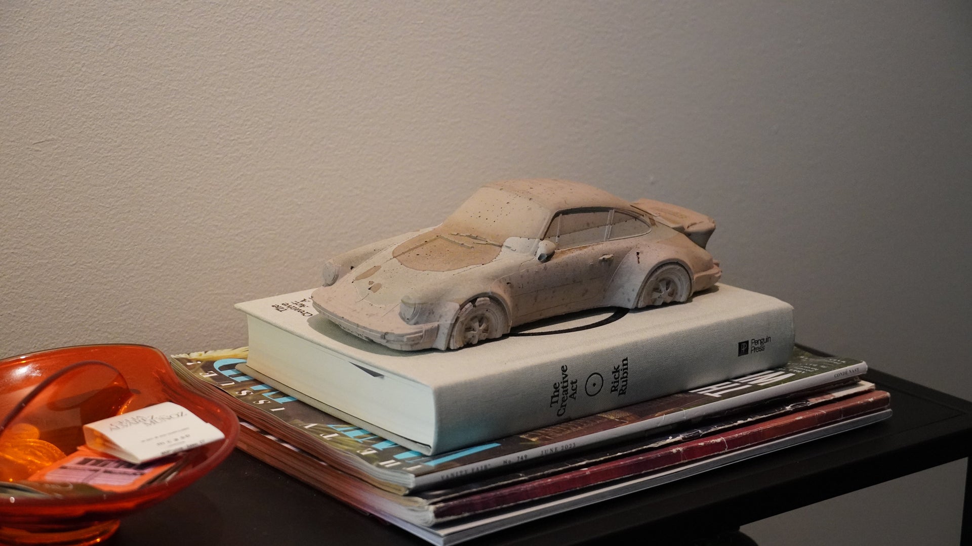 Mystery Multilayer 930 Turbo Concrete Automotive Sculpture