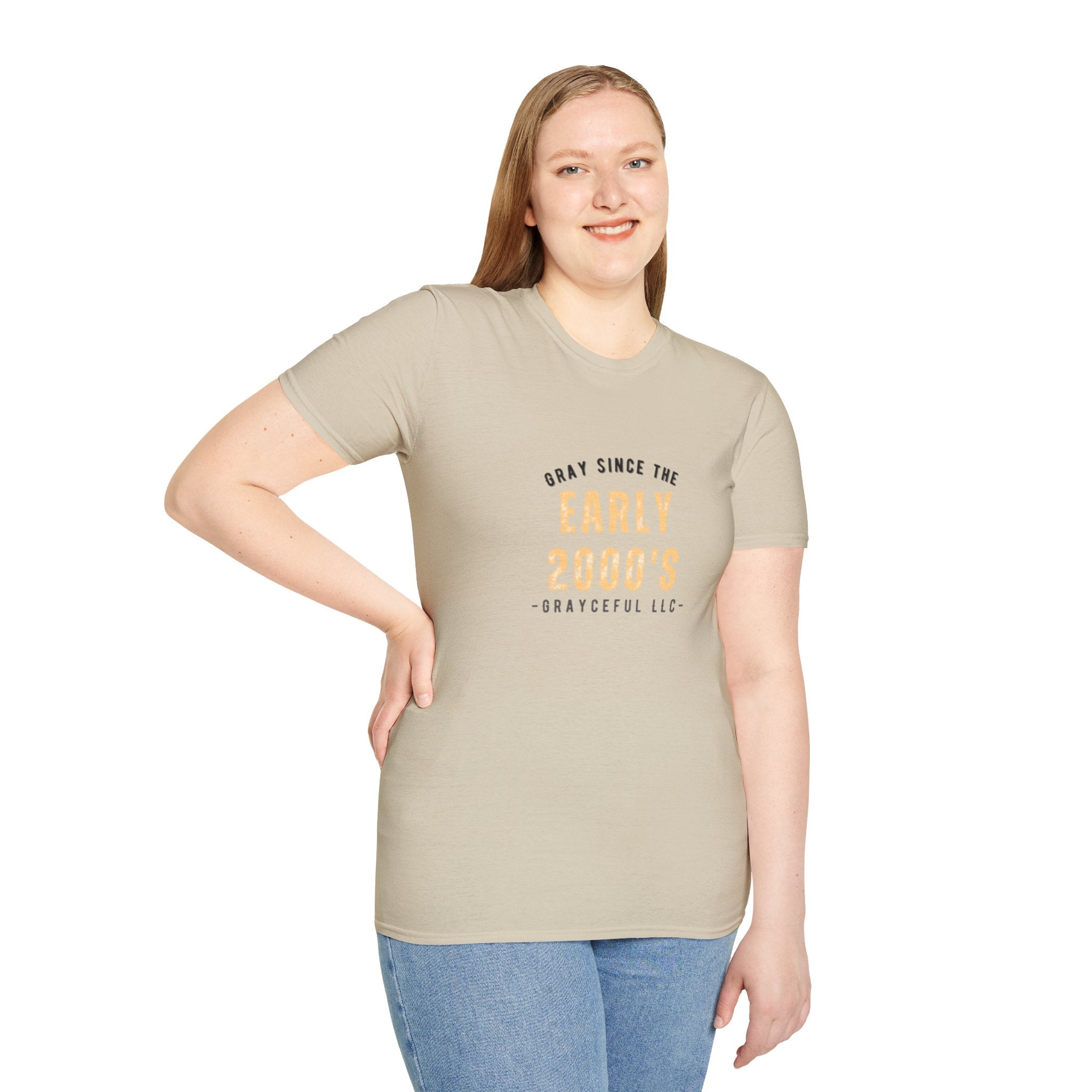 Unisex Softstyle Cotton Crewneck T-Shirt: Minimalist Casual Tee