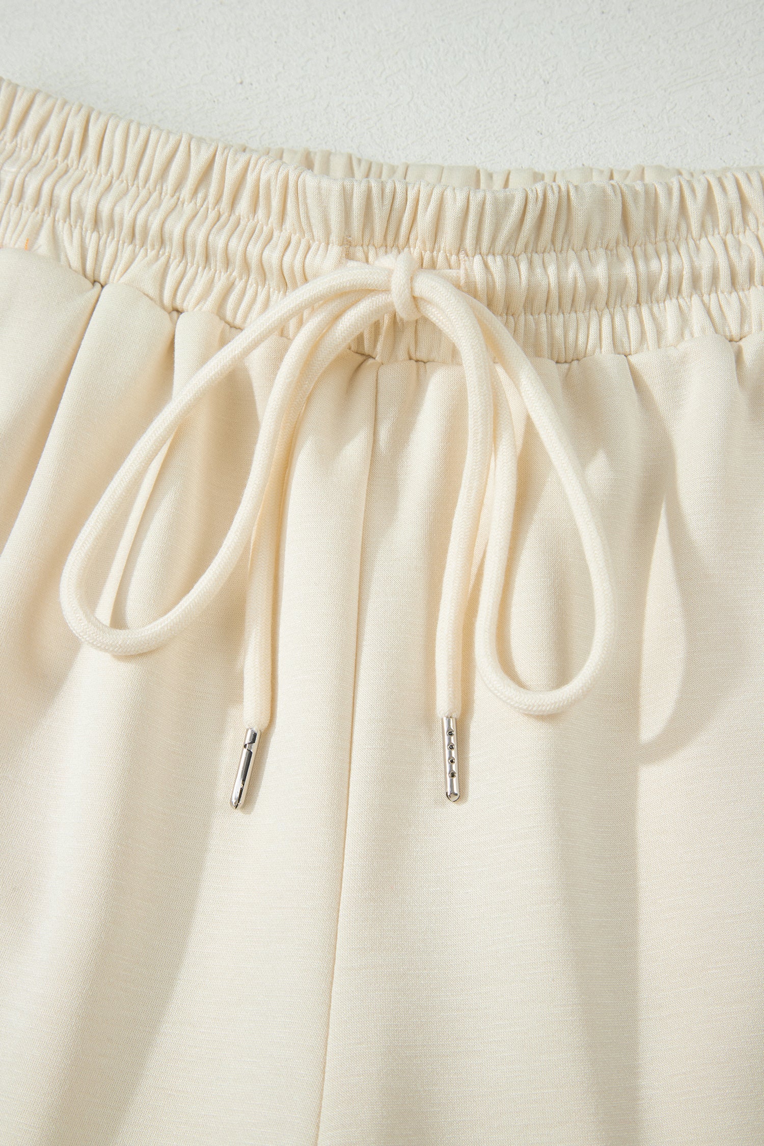 Ocean Half Zip Polo Tee and Shorts Set - Sporty Knit Summer Co-ord