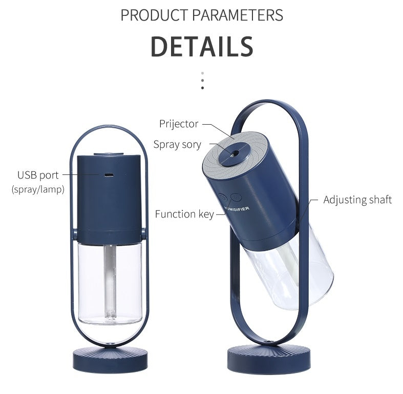 Magic Shadow Ultrasonic Humidifier with Projection Night Light