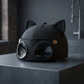 Cat Ears Baseball Cap with Pilot Glasses