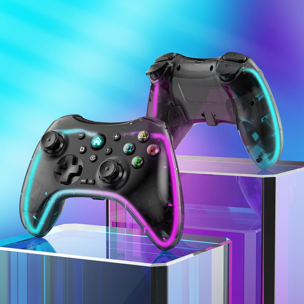 Bluetooth Wireless Transparent PS4 Gamepad Controller