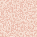 Polly Floral Removable Wallpaper in Peach and Cream