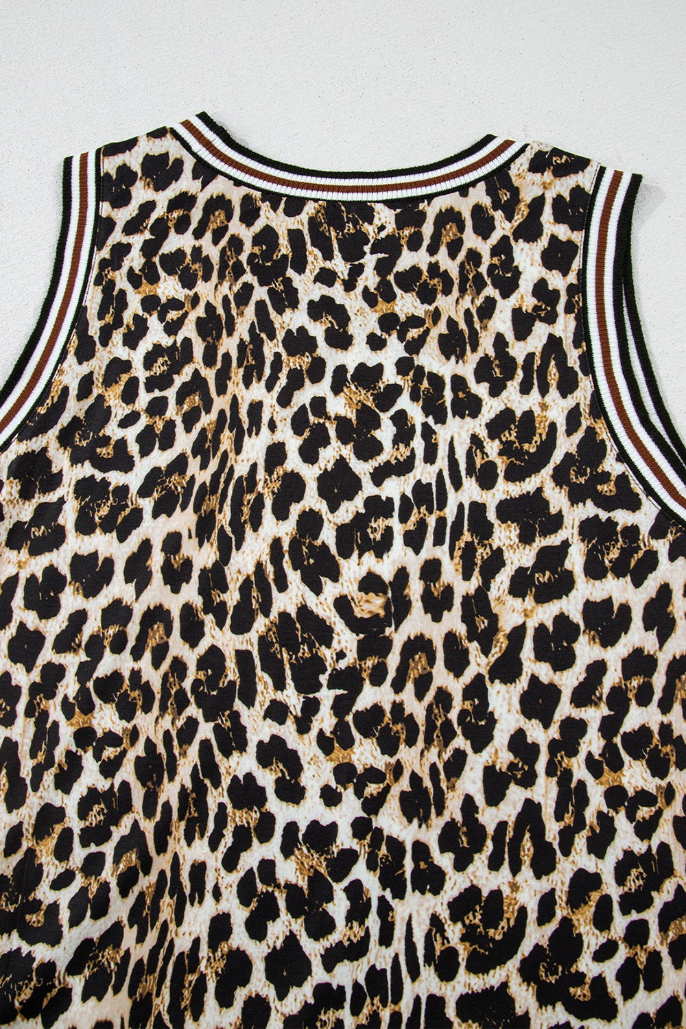 Sleeveless Leopard Print Maxi Dress - Luxury Modern Statement