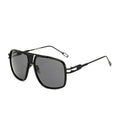 Modern Classic Square Sunglasses with Polarized UV400 Protection