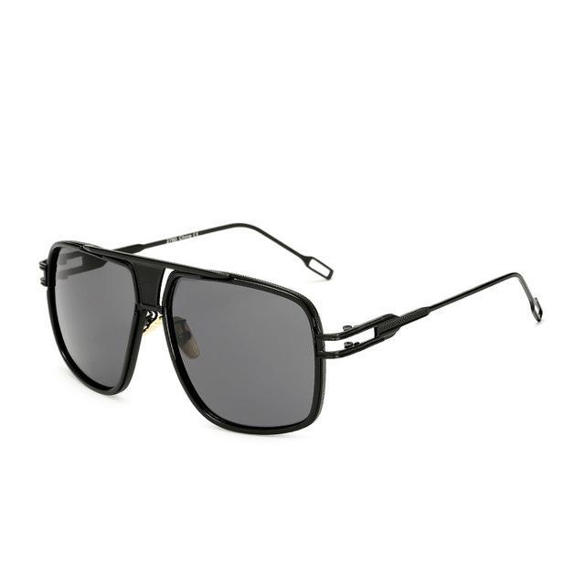 Oversized Square Polarized Sunglasses for Men, UV400 Protection