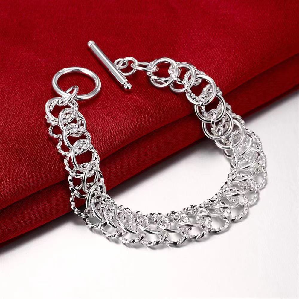 European And American Bracelet Ring Silver Plated Jewelry