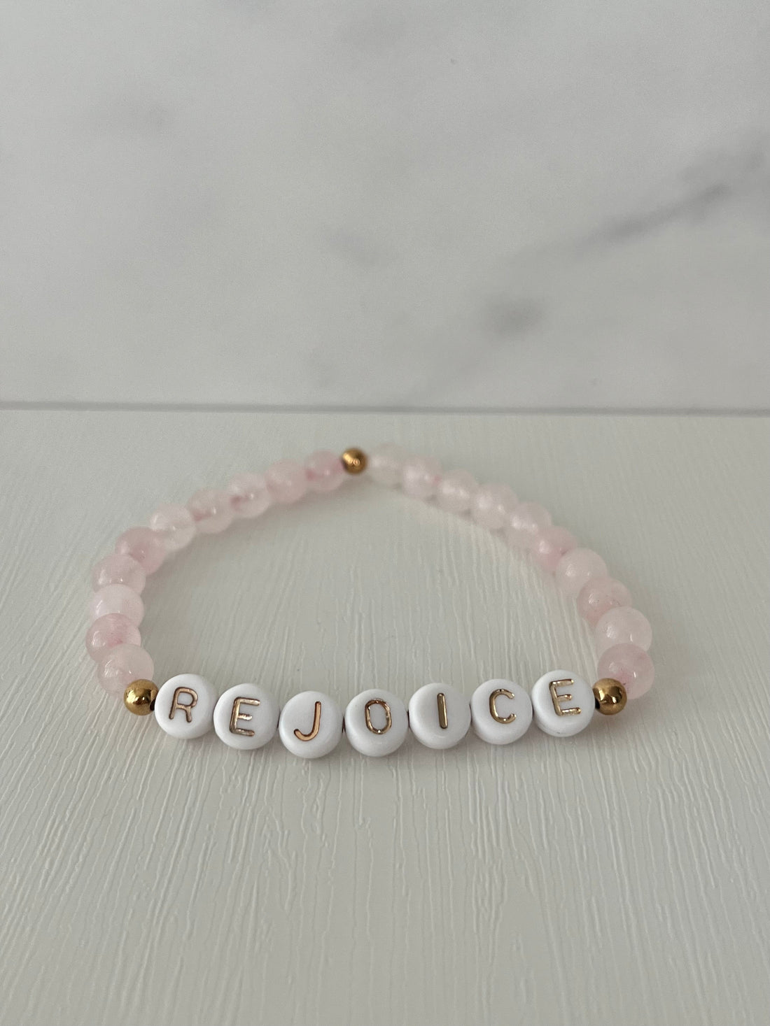 Rejoice Pray Trust Opal Bracelet Set | Beautiful Stacking Jewelry