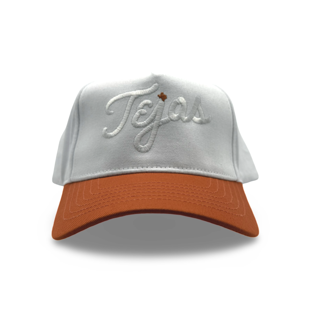 El Tejas A-Frame Snapback Hat - Two-Tone Cream & Multi Baseball Cap