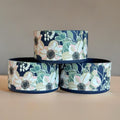 NAVY PINK POPPIES  Boot