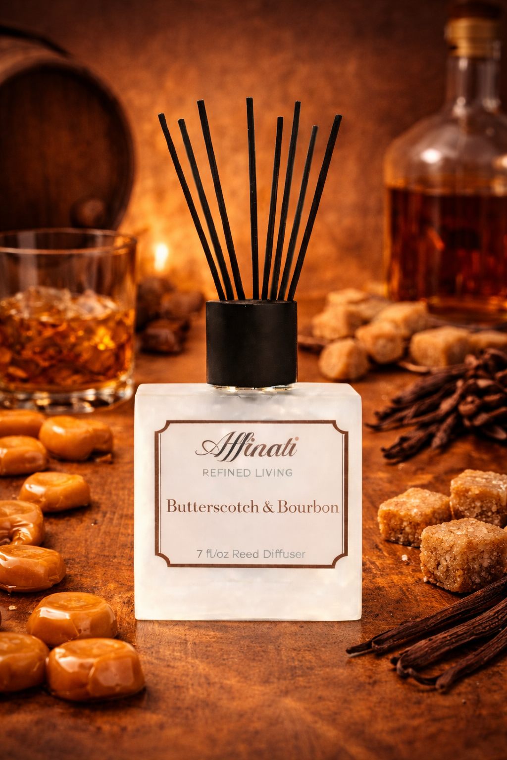 Butterscotch & Bourbon Reed Diffuser