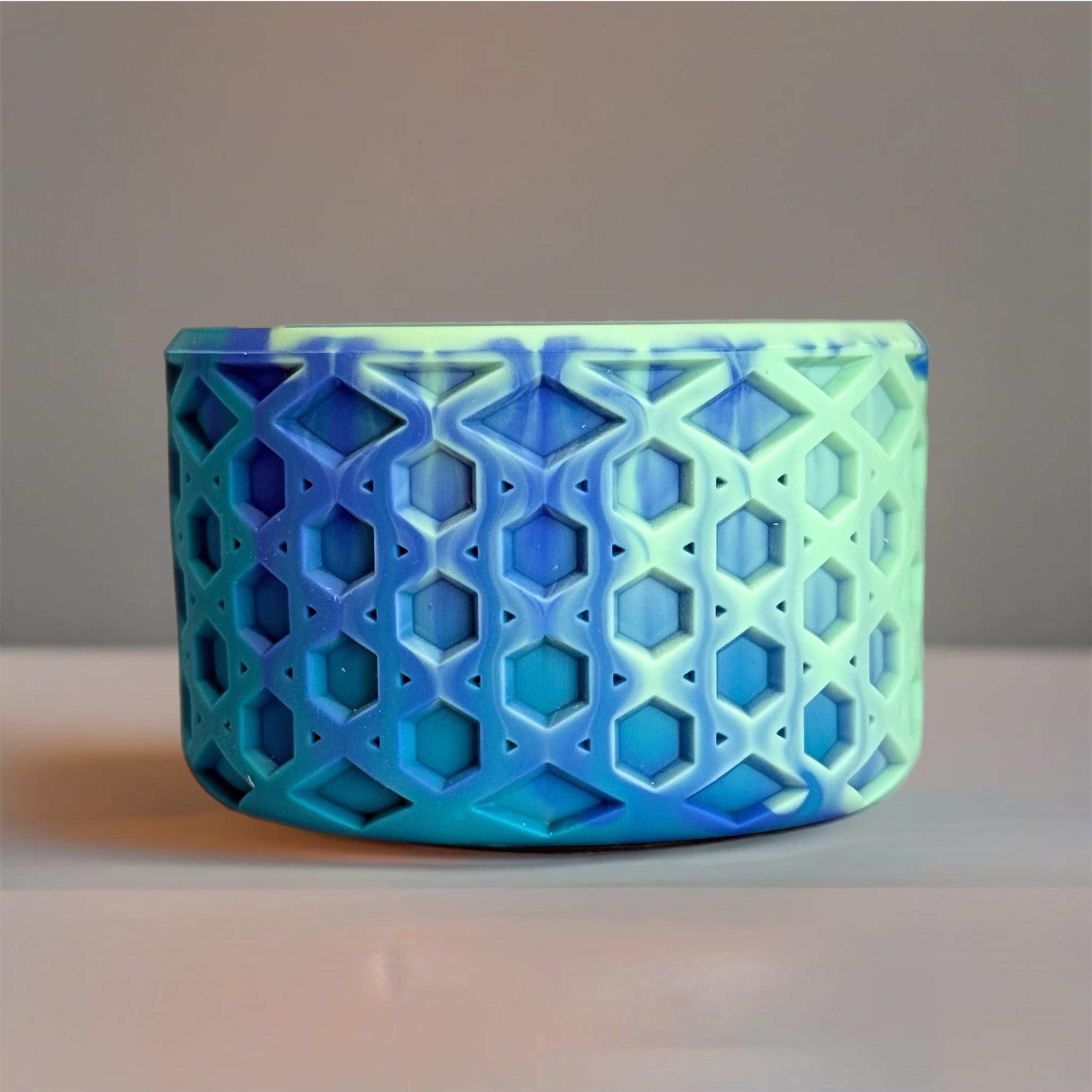 Coastal Teal Waffle Boot