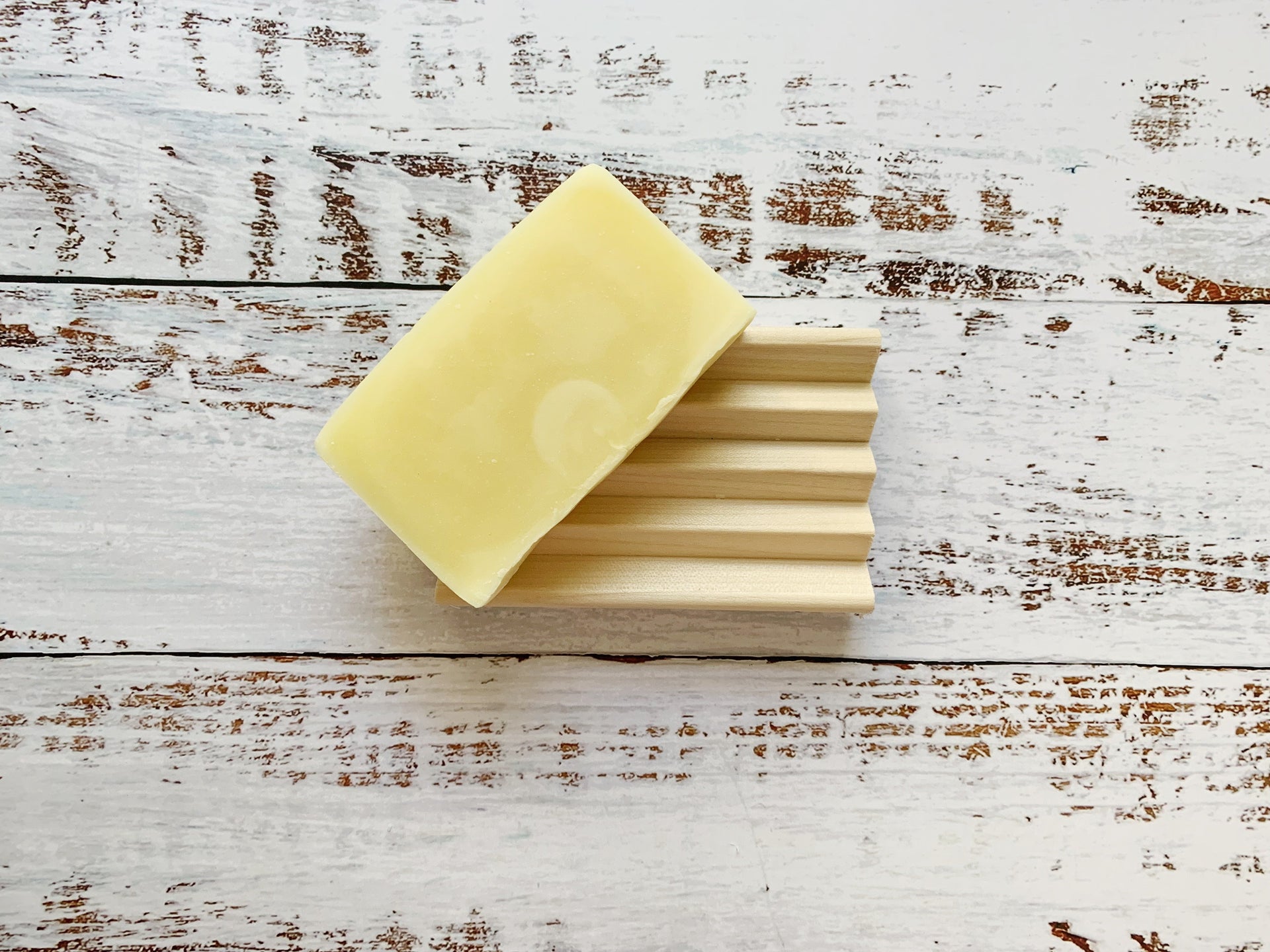 Wooden Soap Dish Set of Two - Durable Natural Bath Accessory