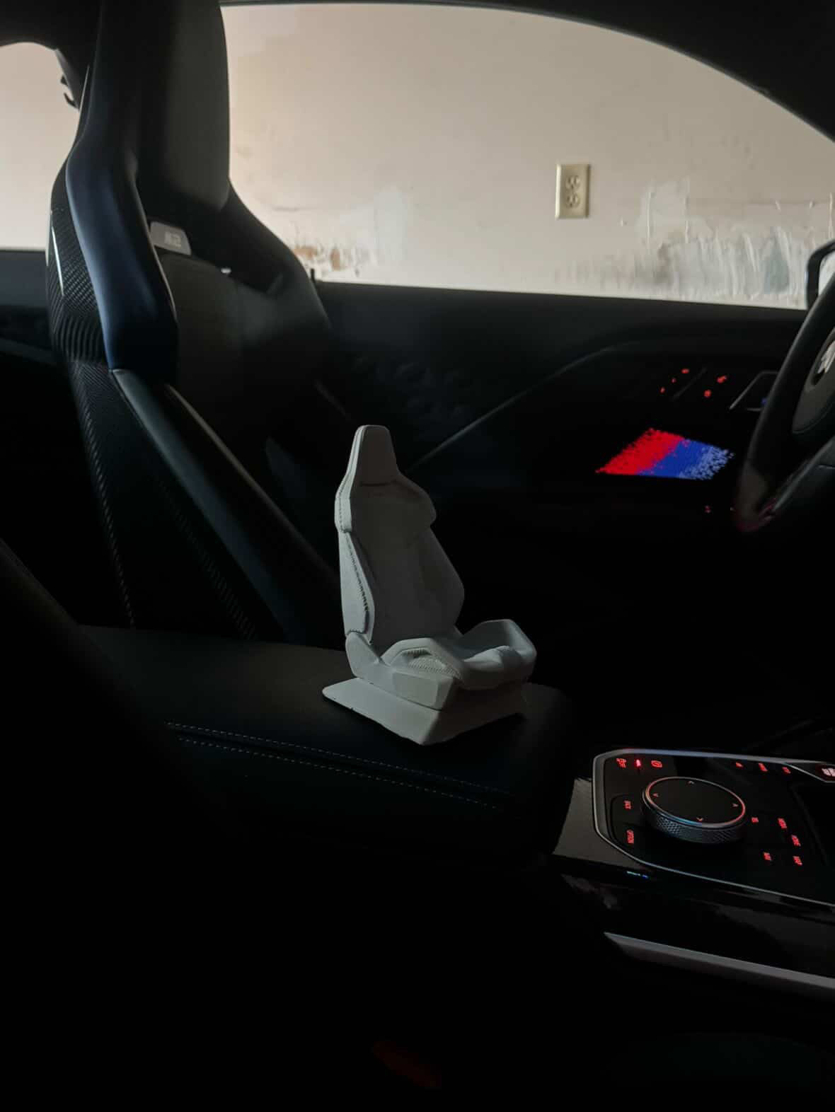 Bucket Seat Automotive Inspired Concrete Incense Holder