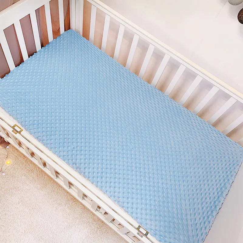 Amazon Autumn Winter Plush Kids Bed Cover Protector