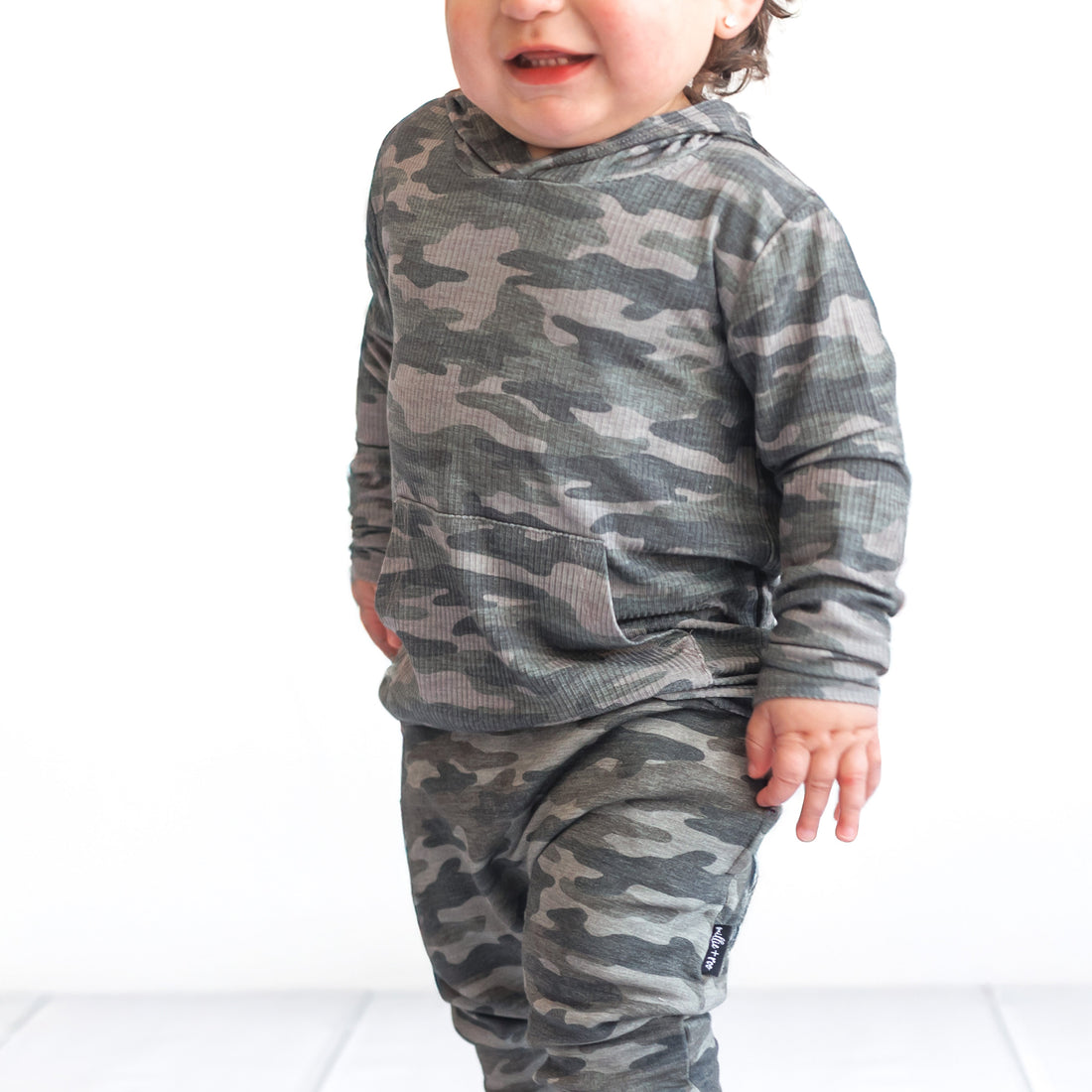 LONG SLEEVE HOODIE- Chris Camo