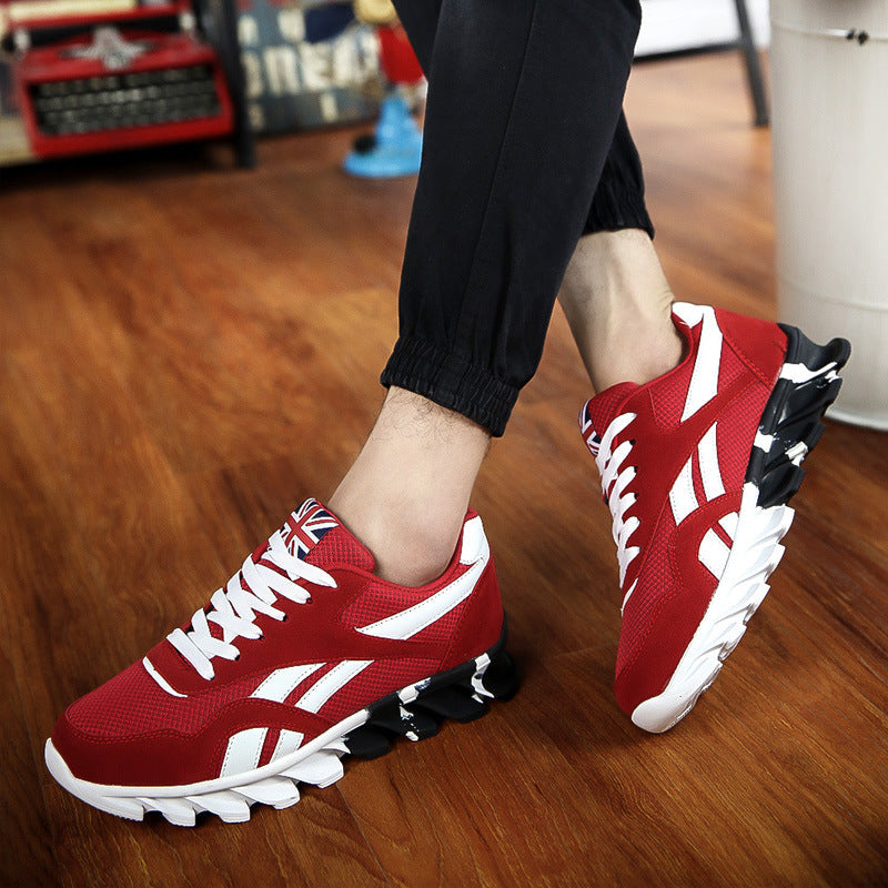 Men's Breathable Mesh Running Shoes - Lightweight Athletic Gym Sneakers