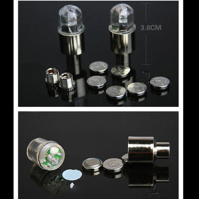 LED Tire Valve Stem Lights - Waterproof Neon Spoke Flash for Bikes