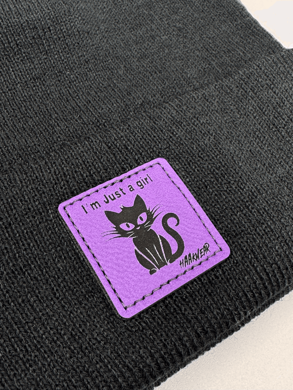 Haakwear Halloween Beanie, Meowgical, Made in USA
