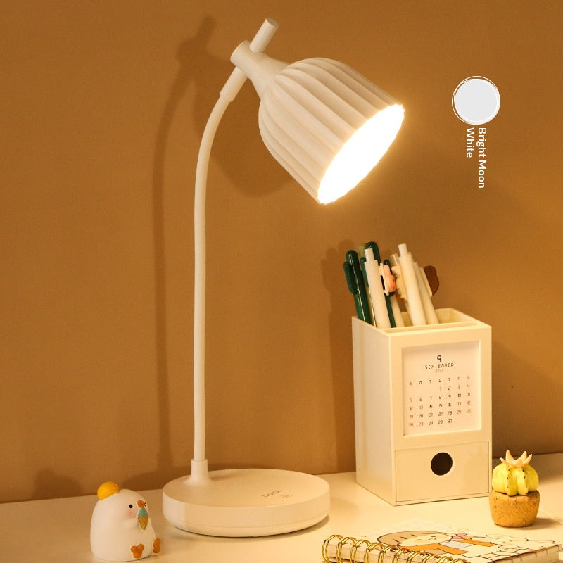 Dimmable Touch-Activated Rechargeable Folding LED Desk Lamp