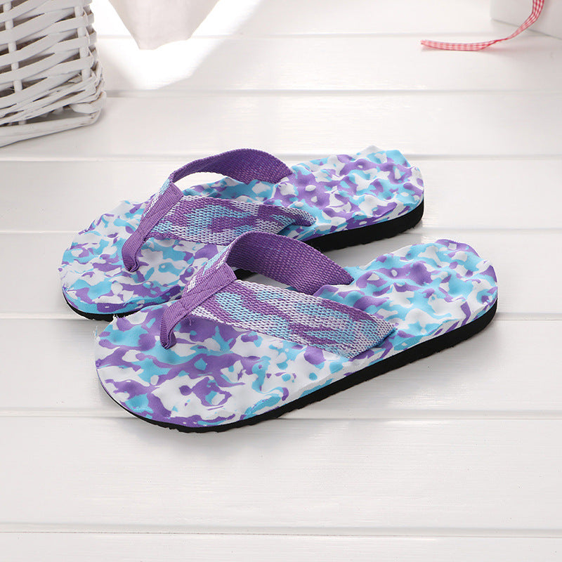 Women's Platform EVA Flip Flop Sandals - Comfortable Beach Slides