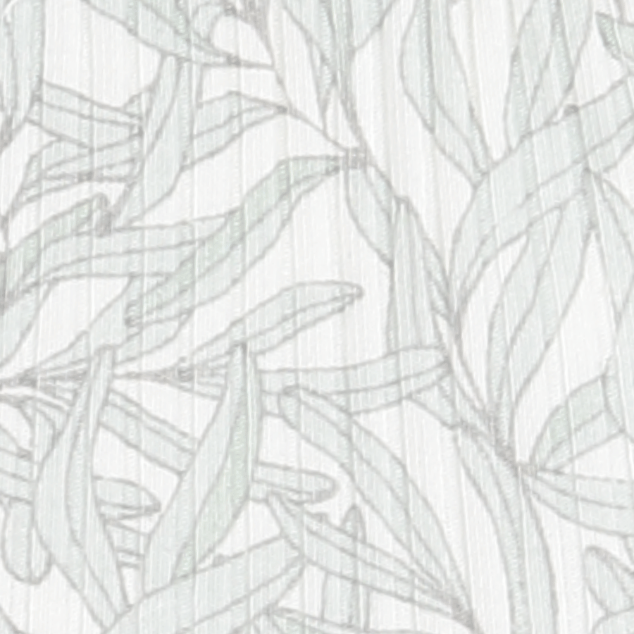 Willa Ribbed Tank Top for Baby in Soft Green Botanical Print - Image 2