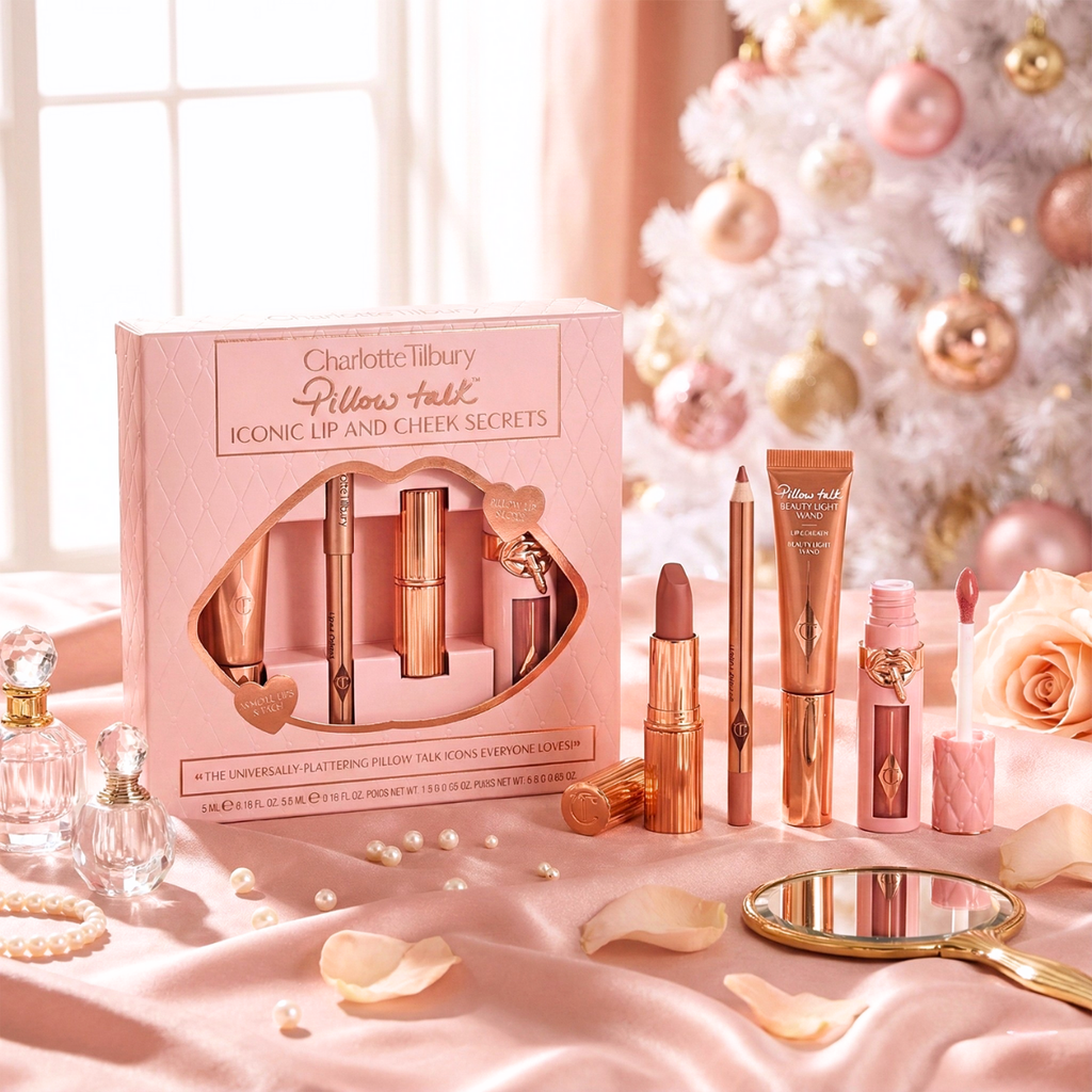 Pillow Talk Iconic Lip and Cheek Secrets Makeup Set