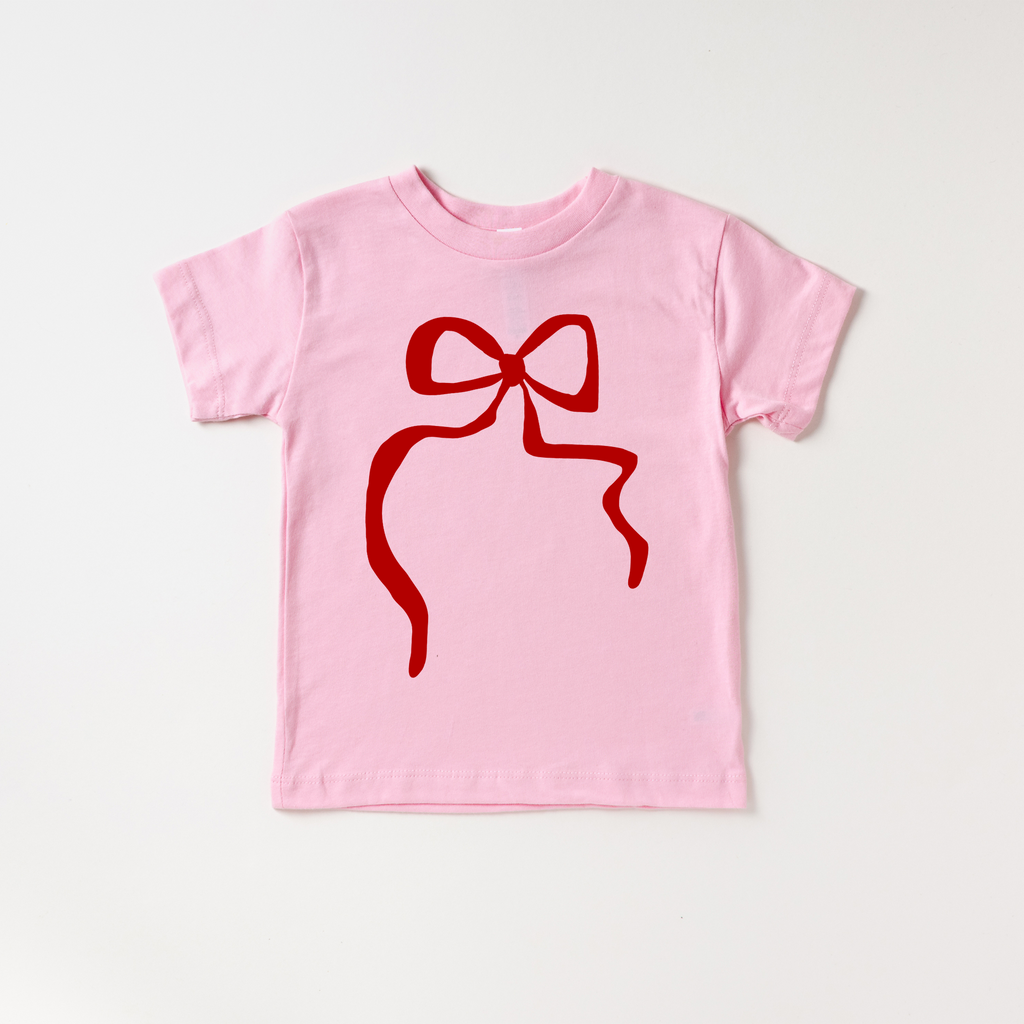 Red Coquette Bow