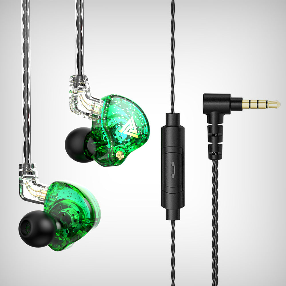 QKZ AK6 MAX HD Stereo Wired Earphones with Passive Noise Cancellation