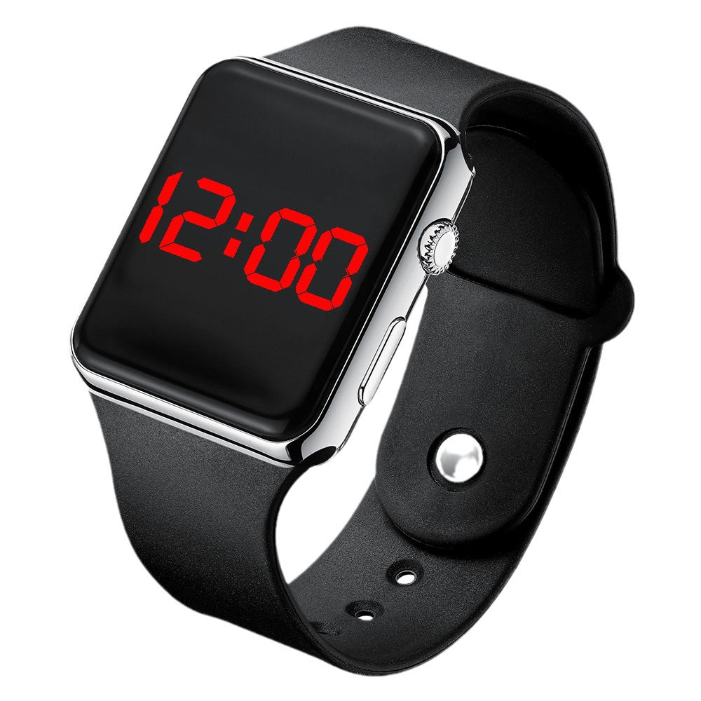 Fashion Square LED Digital Electronic Watch