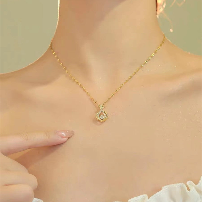 Necklace Elegant And Slightly Luxurious Niche Design Collarbone-length