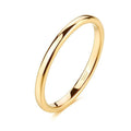 Sleek Unisex Polished Tungsten Carbide Ring That Wont Fade