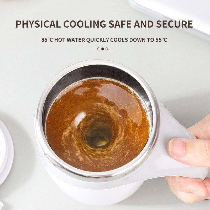Automatic Self-Stirring Electric Coffee Mug for Home and Office