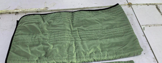 Modern Minimalist Cooling Summer Quilt - Lightweight Seersucker Throw