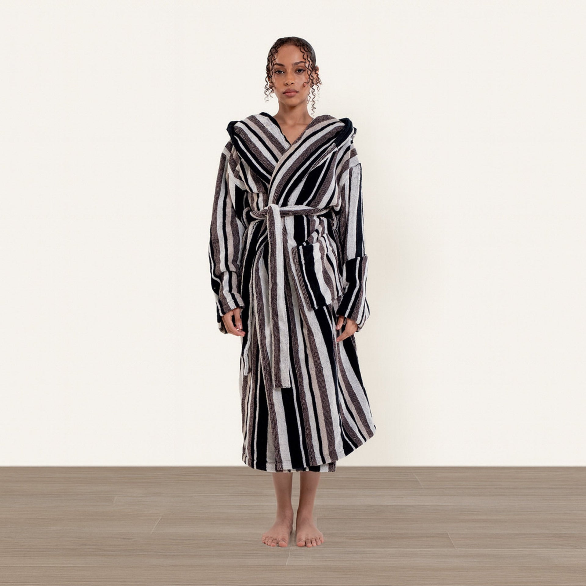 Ultraplush Australian Cotton Bathrobe with Hood and Pockets - Image 4