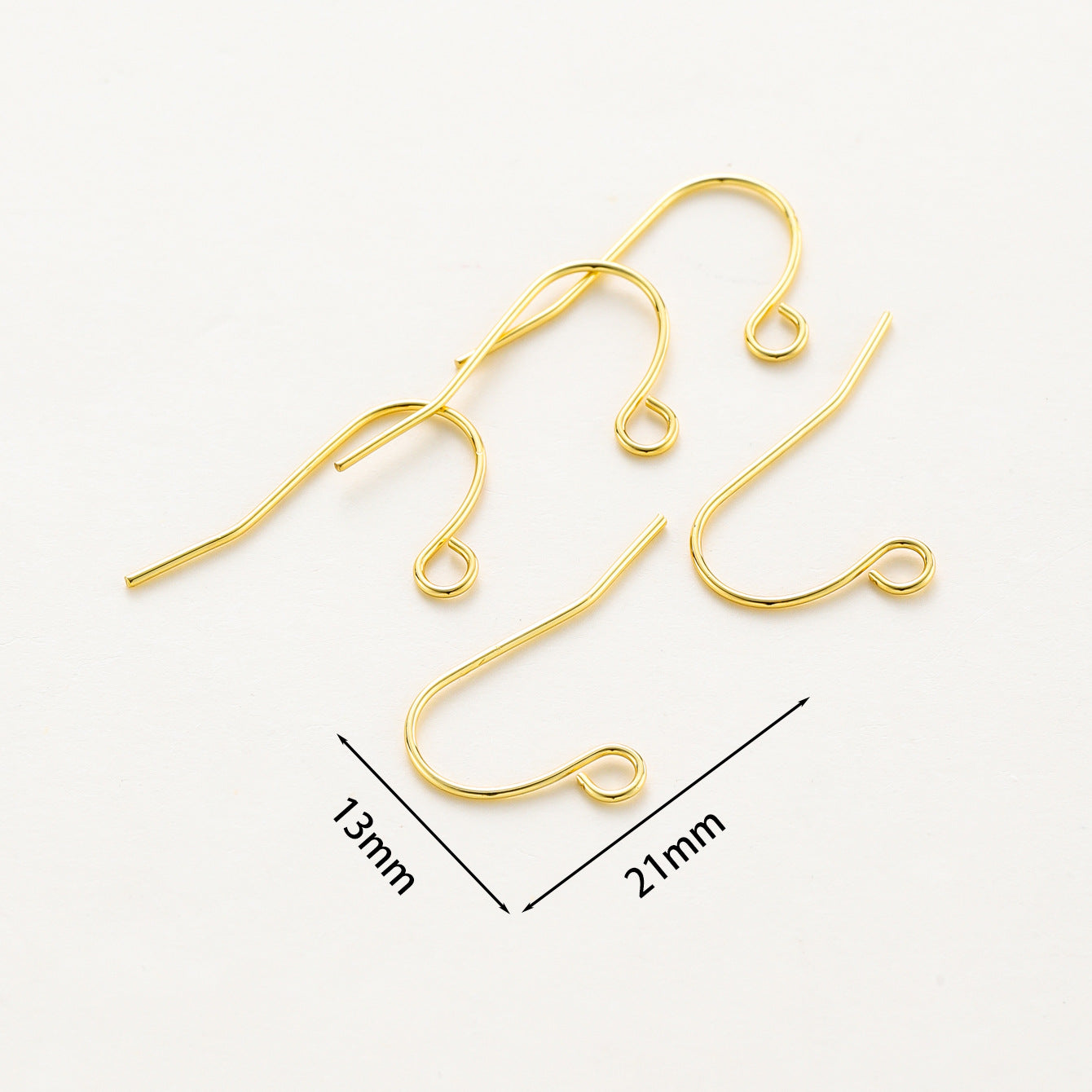 Electroplated Handmade Open-ended DIY Earring Accessories