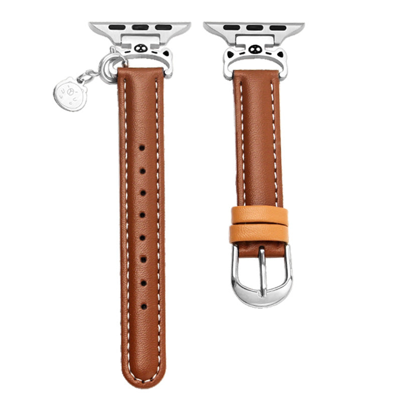 New Microfiber Leather Wristband Watch Strap