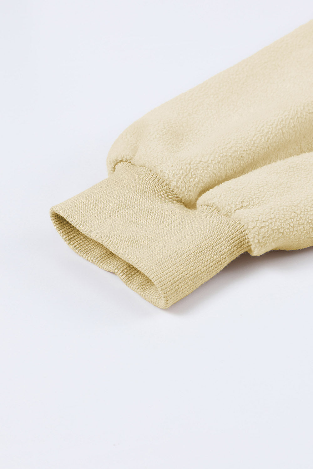 Green Bishop Sleeve Zip Up Hoodie Jacket with Flap Pockets