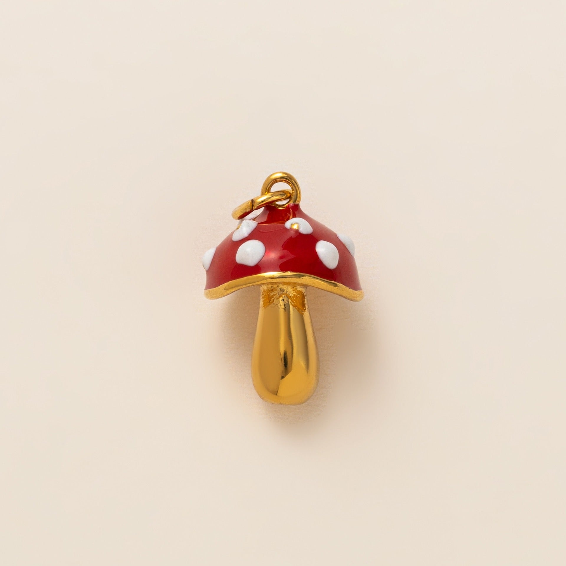 18K Gold Vacuum Plated Small Pendant Necklace