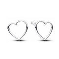 Fashionable And Versatile White Copper-Plated 925 Silver Earrings