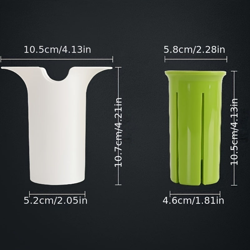 Versatile Manual Vegetable Chopper - Perfect for Cucumbers, Carrots & More - Durable ABS Kitchen Gadget
