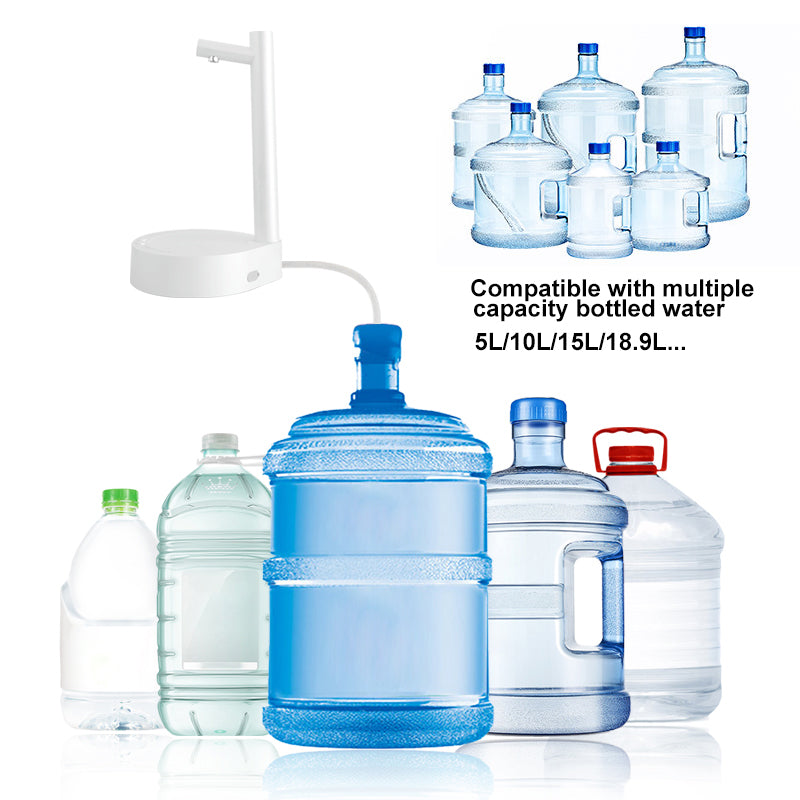 Electric Automatic Water Bottle Dispenser for Desk or Home Office