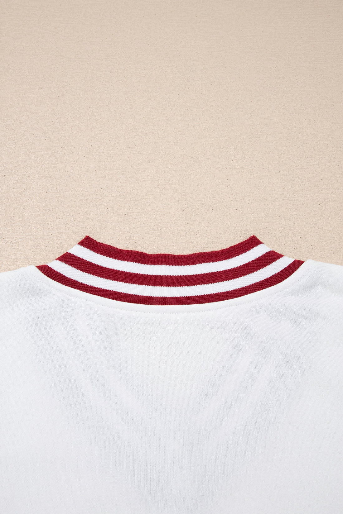 Esme Striped Puff Sleeve Sweatshirt