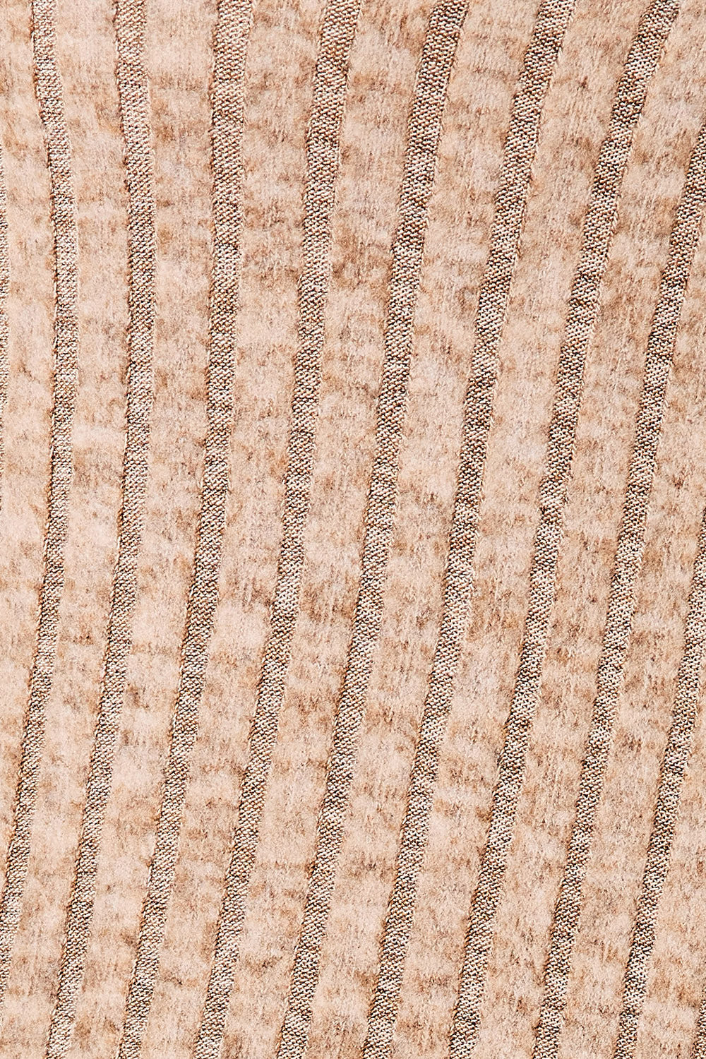 Drawstring Ribbed Long Sleeve T-Shirt | Stretchy Knit Top